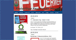 Desktop Screenshot of feuerwehr-merzen.de